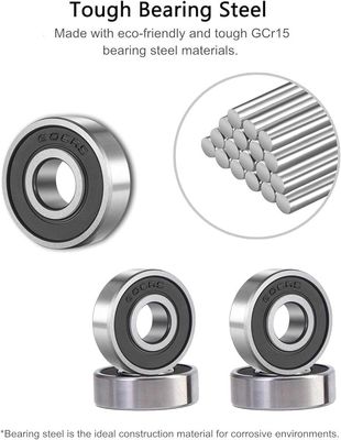 Miniature Deep Groove Ball Bearing 608 609 623 624 628 629 ZZ RS for Skateboard