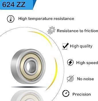 689 DDU ABEC7 Deep Groove Ball Bearing with Single Row Structure and C4 Clearance