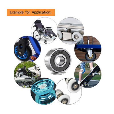 35mm ID x 72mm OD x 17mm Wide Single Row Deep Groove Ball Bearings 6207-Z/C3VT264