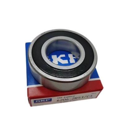 Lubrication Oil Grease SKF 6206-2RS Deep Groove Ball Bearing for Products