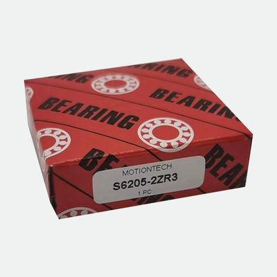 Single Row Stainless Steel Deep Groove Ball Bearing S6205-ZZR3 25*52*15 with ZZ Seals